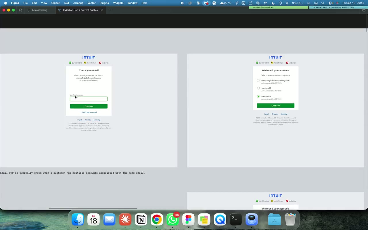 Preventing duplicate business accounts